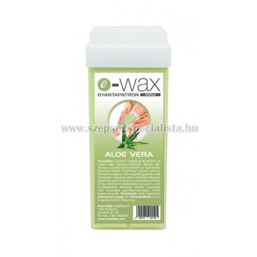 GYANTAPATRON E-WAX, 11 különböző típus