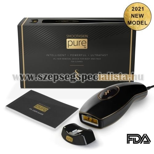 SMOOTHSKIN PURE FIT 2021, PRÉMIUM KATEGÓRIÁS IPL, FDA MINŐSÍTÉS, KORLÁTLAN VILLANTÁS, HIPERGYORS 130 VILLANTÁS/PERC, 10 FOKOZAT, 3 ÜZEMMÓD, INTELLIGENS VILLANÓFÉNYES KÉSZÜLÉK