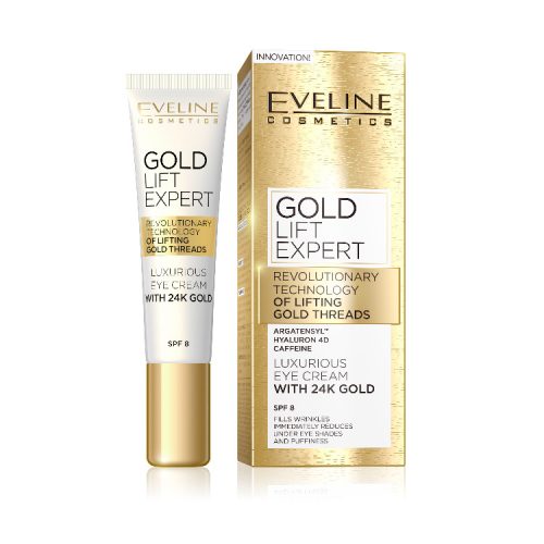 Gold Lift Expert Luxus Szemkörnyékápoló krém 24k arannyal SPF8 15ml