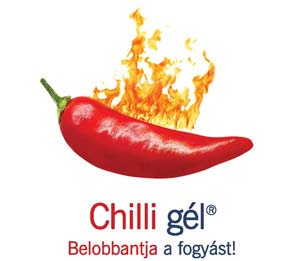 Chili paprikás fogyasztó gél