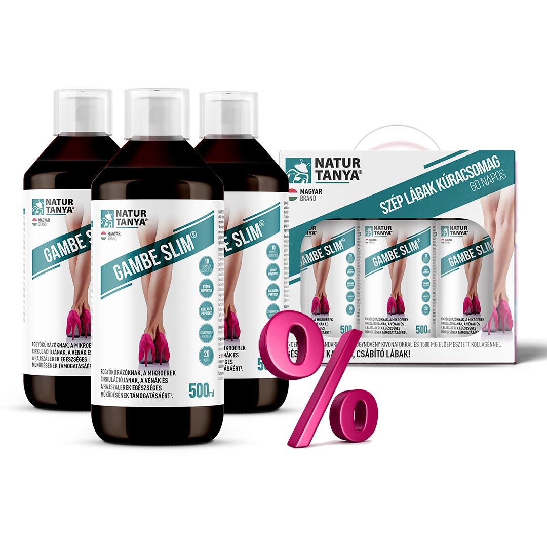  Natur Tanya® 60 napos Gambe Slim® 3 x 500 ml